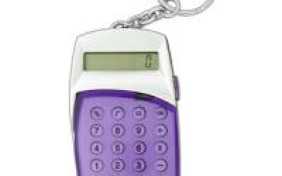 Calculator Key Rings